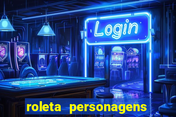 roleta personagens de anime